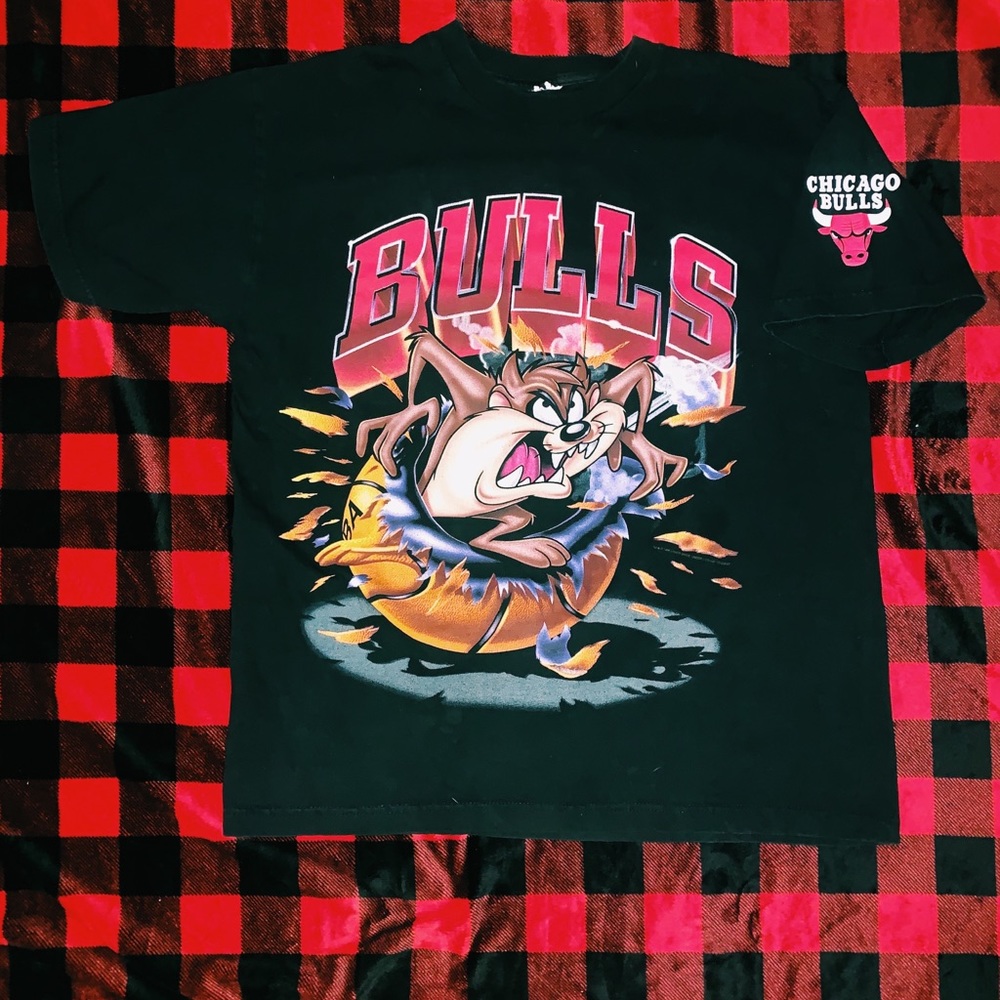 Looney Toons NBA Tee Taz & Chicago Bulls
